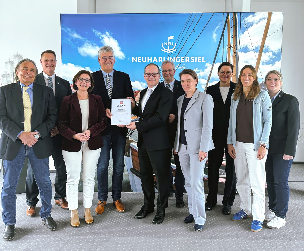 Auszeichnung Staatlich anerkanntes Nordsee- und Thalassoheilbad Auszeichnung Staatlich anerkanntes Nordsee- und Thalassoheilbad